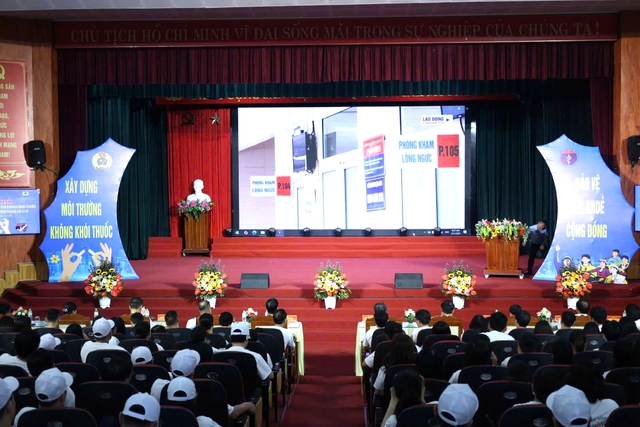 Bắc Giang: Hưởng ứng Tuần lễ quốc gia không khói thuốc và Ngày Thế giới không hút thuốc lá- Ảnh 2. Bắc Giang: Hưởng ứng Tuần lễ quốc gia không khói thuốc và Ngày Thế giới không hút thuốc lá- Ảnh 2.