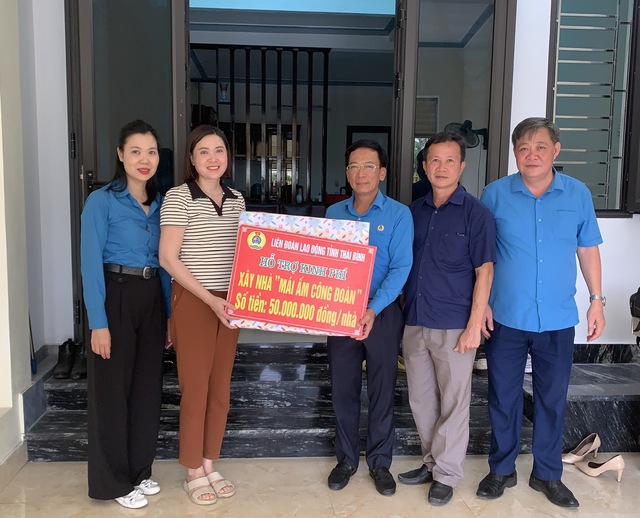 Thái Bình: Hỗ trợ 300 triệu đồng cho 6 đoàn viên xây nhà mái ấm ở Thái Bình
 - Ảnh 1.