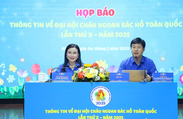 Đại hội Cháu ngoan Bác Hồ toàn quốc lần thứ X diễn ra từ 13 - 15/5- Ảnh 1. Đại hội Cháu ngoan Bác Hồ toàn quốc lần thứ X diễn ra từ 13 - 15/5- Ảnh 1.