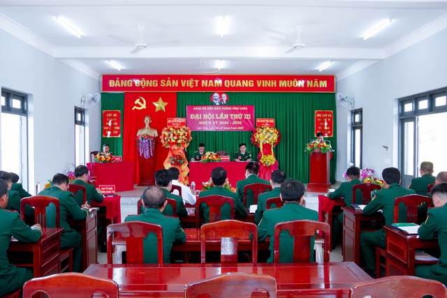Sóc Trăng: Đảng bộ đồn Biên phòng Vĩnh Châu đại hội nhiệm kỳ 2025-2030- Ảnh 1. Sóc Trăng: Đảng bộ đồn Biên phòng Vĩnh Châu đại hội nhiệm kỳ 2025-2030- Ảnh 1.