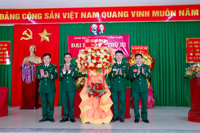 Sóc Trăng: Đảng bộ đồn Biên phòng Vĩnh Châu đại hội nhiệm kỳ 2025-2030- Ảnh 2. Sóc Trăng: Đảng bộ đồn Biên phòng Vĩnh Châu đại hội nhiệm kỳ 2025-2030- Ảnh 2.