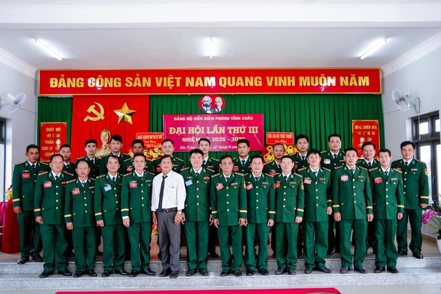 Sóc Trăng: Đảng bộ đồn Biên phòng Vĩnh Châu đại hội nhiệm kỳ 2025-2030- Ảnh 4. Sóc Trăng: Đảng bộ đồn Biên phòng Vĩnh Châu đại hội nhiệm kỳ 2025-2030- Ảnh 4.