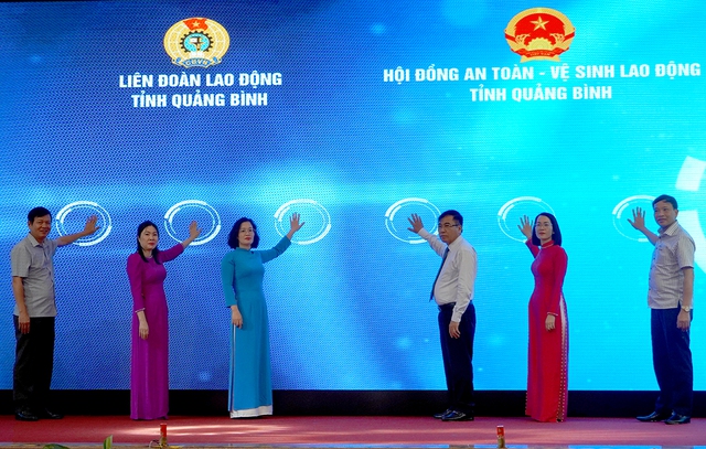 Quảng Bình: Phát động Tháng Công nhân, Tháng Hành động về an toàn vệ sinh lao động- Ảnh 4. Quảng Bình: Phát động Tháng Công nhân, Tháng Hành động về an toàn vệ sinh lao động- Ảnh 4.