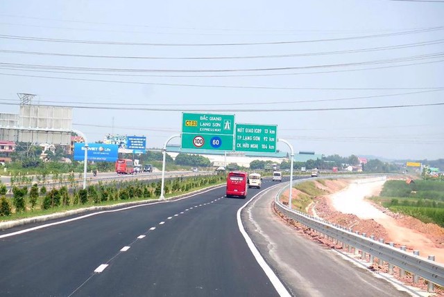 Đề xuất nâng tuyến cao tốc Hà Nội - Bắc Giang lên 10 làn xe- Ảnh 1. Đề xuất nâng tuyến cao tốc Hà Nội - Bắc Giang lên 10 làn xe- Ảnh 1.