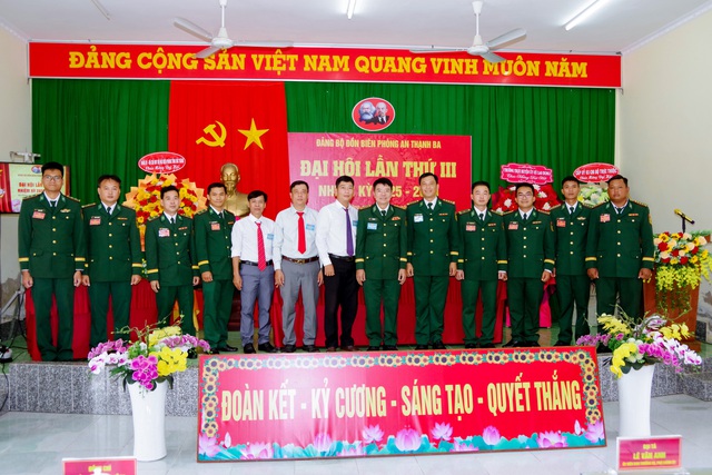 Sóc Trăng: Đảng bộ Đồn Biên phòng An Thạnh Ba tổ chức thành công Đại hội lần thứ III- Ảnh 4. Sóc Trăng: Đảng bộ Đồn Biên phòng An Thạnh Ba tổ chức thành công Đại hội lần thứ III- Ảnh 4.