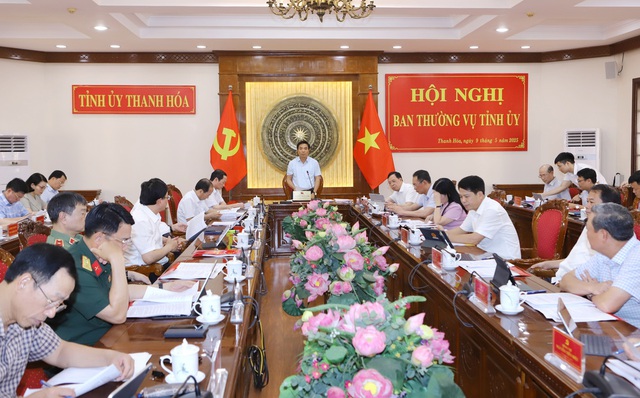 Thông qua Đề án sắp xếp, hợp nhất Báo Thanh Hóa và Đài Phát thanh & Truyền hình Thanh Hóa- Ảnh 1. Thông qua Đề án sắp xếp, hợp nhất Báo Thanh Hóa và Đài Phát thanh & Truyền hình Thanh Hóa- Ảnh 1.
