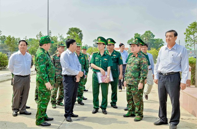 Kiên Giang: Đồn BP cửa khẩu Giang Thành quyết tâm bảo chủ quyền biên giới quốc gia- Ảnh 1. Kiên Giang: Đồn BP cửa khẩu Giang Thành quyết tâm bảo chủ quyền biên giới quốc gia- Ảnh 1.