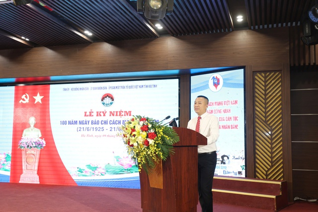 Hà Tĩnh long trọng tổ chức Lễ kỷ niệm 100 năm Ngày Báo chí Cách mạng Việt Nam- Ảnh 6. Hà Tĩnh long trọng tổ chức Lễ kỷ niệm 100 năm Ngày Báo chí Cách mạng Việt Nam- Ảnh 6.