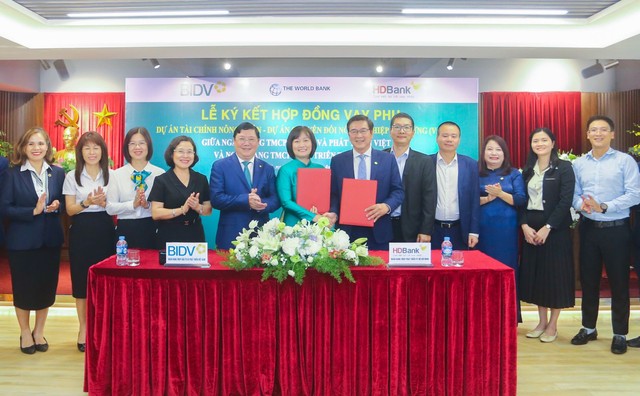 HDBank hợp tác BIDV triển khai nguồn vốn quốc tế thúc đẩy tài chính nông thôn và nông nghiệp bền vững- Ảnh 1. HDBank hợp tác BIDV triển khai nguồn vốn quốc tế thúc đẩy tài chính nông thôn và nông nghiệp bền vững- Ảnh 1.