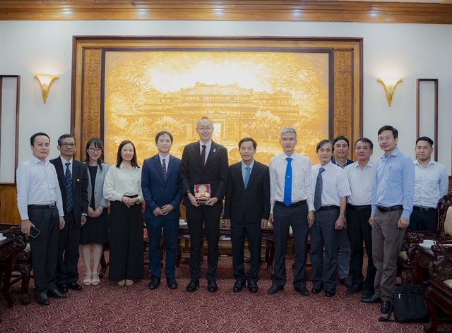 TP Huế: Tiếp đón tân Trưởng Đại diện Cơ quan Hợp tác quốc tế Nhật Bản (JICA) tại Việt Nam- Ảnh 1. TP Huế: Tiếp đón tân Trưởng Đại diện Cơ quan Hợp tác quốc tế Nhật Bản (JICA) tại Việt Nam- Ảnh 1.