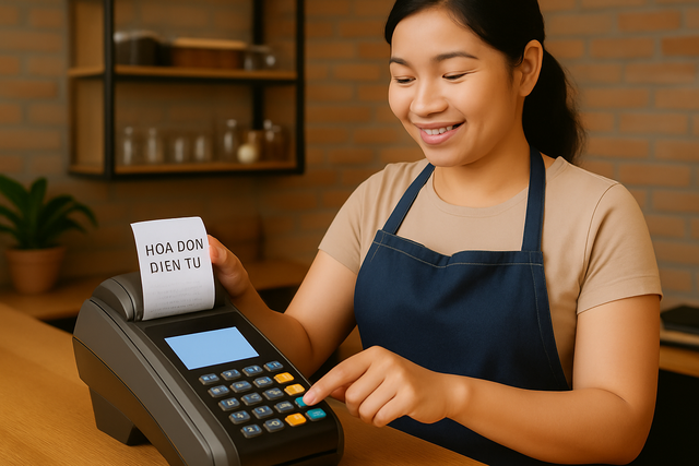 Hộ kinh doanh trước làn sóng hóa đơn điện tử: Cần chuẩn bị gì để không bị 'trượt sóng'?- Ảnh 1. Hộ kinh doanh trước làn sóng hóa đơn điện tử: Cần chuẩn bị gì để không bị 'trượt sóng'?- Ảnh 1.