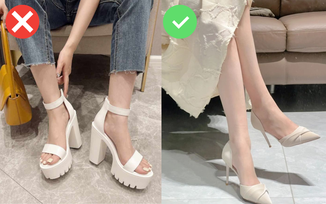 4 mẫu giày "khắc tinh" của nàng chân to: Phơi bày khuyết điểm, càng diện càng dìm dáng!- Ảnh 3. 4 mẫu giày "khắc tinh" của nàng chân to: Phơi bày khuyết điểm, càng diện càng dìm dáng!- Ảnh 3.