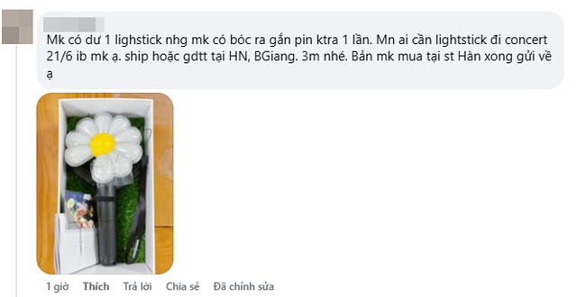Hỗn độn "chợ" lightstick G-Dragon trên mạng lúc này: Công khai bán hàng giả, hét giá gấp 3 lần…- Ảnh 11. Hỗn độn "chợ" lightstick G-Dragon trên mạng lúc này: Công khai bán hàng giả, hét giá gấp 3 lần…- Ảnh 11.