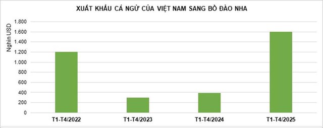 Xuất khẩu cá ngừ sang Bồ Đào Nha tăng trưởng mạnh- Ảnh 2. Xuất khẩu cá ngừ sang Bồ Đào Nha tăng trưởng mạnh- Ảnh 2.