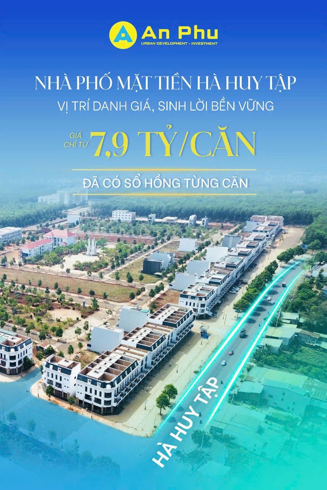 Nhà phố mặt tiền Hà Huy Tập: Vị trí danh giá - Sinh lời bền vững- Ảnh 1. Nhà phố mặt tiền Hà Huy Tập: Vị trí danh giá - Sinh lời bền vững- Ảnh 1.