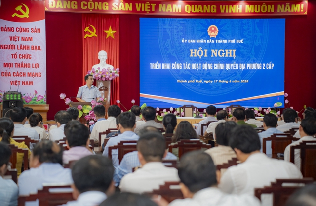 Thành phố Huế: Triển khai công tác hoạt động chính quyền địa phương 2 cấp- Ảnh 1. Thành phố Huế: Triển khai công tác hoạt động chính quyền địa phương 2 cấp- Ảnh 1.