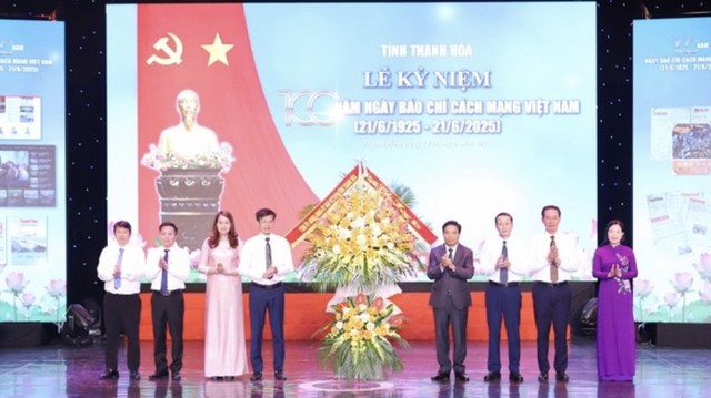 Thanh Hóa: Tổ chức kỷ niệm 100 năm ngày Báo chí Cách mạng Việt Nam- Ảnh 3. Thanh Hóa: Tổ chức kỷ niệm 100 năm ngày Báo chí Cách mạng Việt Nam- Ảnh 3.
