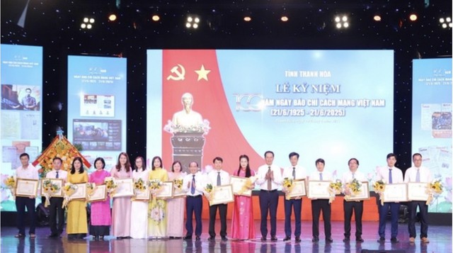 Thanh Hóa: Tổ chức kỷ niệm 100 năm ngày Báo chí Cách mạng Việt Nam- Ảnh 5. Thanh Hóa: Tổ chức kỷ niệm 100 năm ngày Báo chí Cách mạng Việt Nam- Ảnh 5.