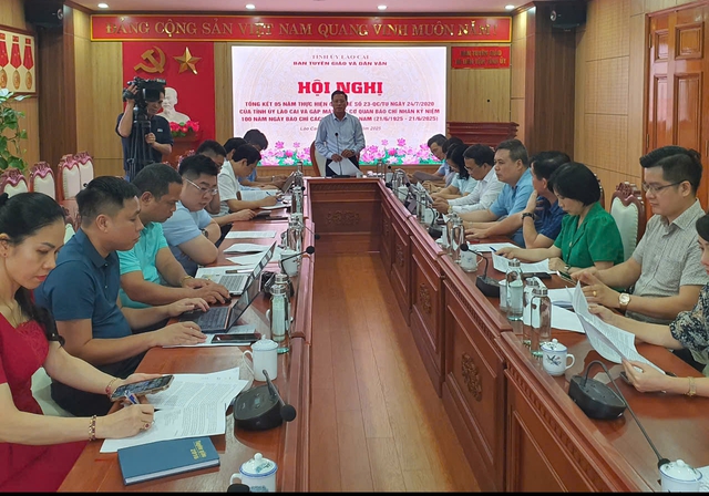 Lào Cai: Tổng kết 5 năm thực hiện Quy chế về chỉ đạo, quản lý hoạt động báo chí- Ảnh 1. Lào Cai: Tổng kết 5 năm thực hiện Quy chế về chỉ đạo, quản lý hoạt động báo chí- Ảnh 1.
