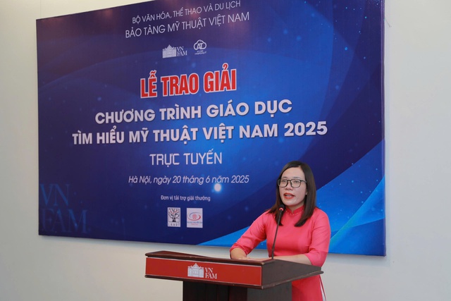 Tổng kết và trao giải chương trình “Tìm hiểu Mỹ thuật Việt Nam năm 2025”- Ảnh 3. Tổng kết và trao giải chương trình “Tìm hiểu Mỹ thuật Việt Nam năm 2025”- Ảnh 3.