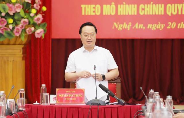 Nghệ An tổ chức vận hành thử nghiệm mô hình chính quyền địa phương 2 cấp- Ảnh 4. Nghệ An tổ chức vận hành thử nghiệm mô hình chính quyền địa phương 2 cấp- Ảnh 4.