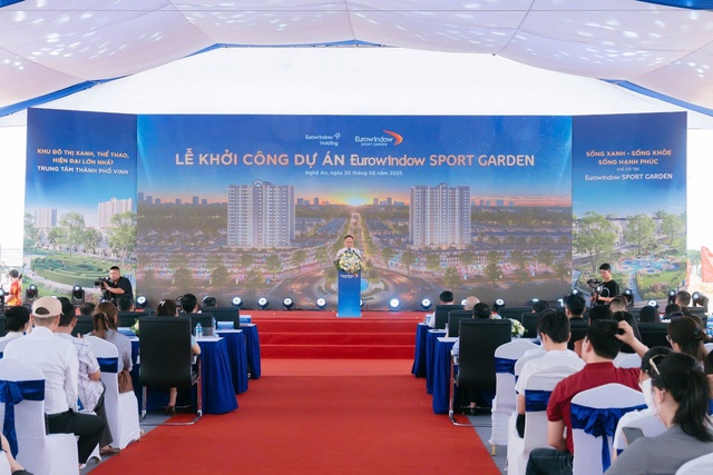 Eurowindow Sport Garden chính thức khởi công tại trung tâm TP Vinh- Ảnh 1. Eurowindow Sport Garden chính thức khởi công tại trung tâm TP Vinh- Ảnh 1.
