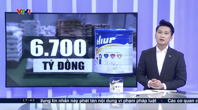 VTV "bóc" sữa HIUP: Giá xuất xưởng 87.800 đồng, bán ra 546.000 đồng/ lon, nhiều phụ huynh "bấm bụng" chi tiền- Ảnh 1. VTV "bóc" sữa HIUP: Giá xuất xưởng 87.800 đồng, bán ra 546.000 đồng/ lon, nhiều phụ huynh "bấm bụng" chi tiền- Ảnh 1.