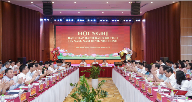 Hà Nam, Nam Định, Ninh Bình thống nhất phương án tổ chức bộ máy sau hợp nhất- Ảnh 1. Hà Nam, Nam Định, Ninh Bình thống nhất phương án tổ chức bộ máy sau hợp nhất- Ảnh 1.