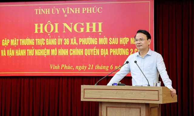Vĩnh Phúc: Vận hành thử nghiệm hoạt động của các xã, phường thành lập mới- Ảnh 3. Vĩnh Phúc: Vận hành thử nghiệm hoạt động của các xã, phường thành lập mới- Ảnh 3.