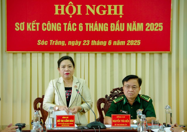Đảng ủy BĐBP tỉnh Sóc Trăng sơ kết công tác 6 tháng đầu năm 2025- Ảnh 2. Đảng ủy BĐBP tỉnh Sóc Trăng sơ kết công tác 6 tháng đầu năm 2025- Ảnh 2.