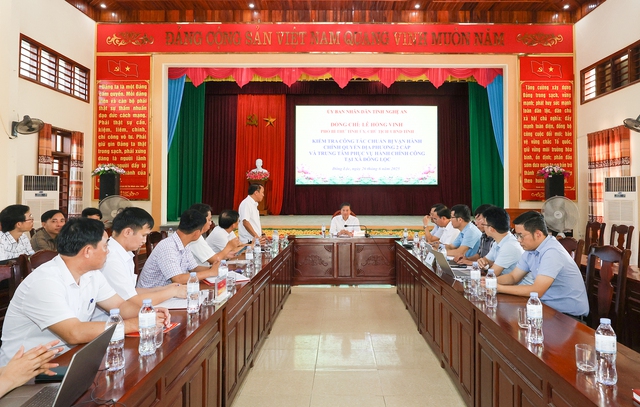 Nghệ An: Kiểm tra công tác chuẩn bị vận hành chính quyền địa phương 2 cấp- Ảnh 1. Nghệ An: Kiểm tra công tác chuẩn bị vận hành chính quyền địa phương 2 cấp- Ảnh 1.