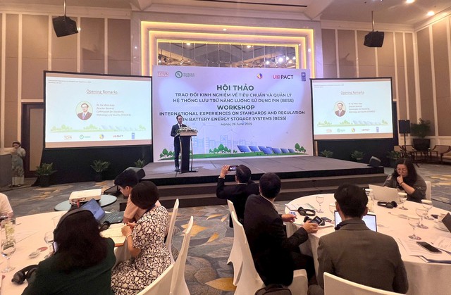 Thúc đẩy xây dựng tiêu chuẩn lưu trữ năng lượng hiệu quả và linh hoạt- Ảnh 1. Thúc đẩy xây dựng tiêu chuẩn lưu trữ năng lượng hiệu quả và linh hoạt- Ảnh 1.