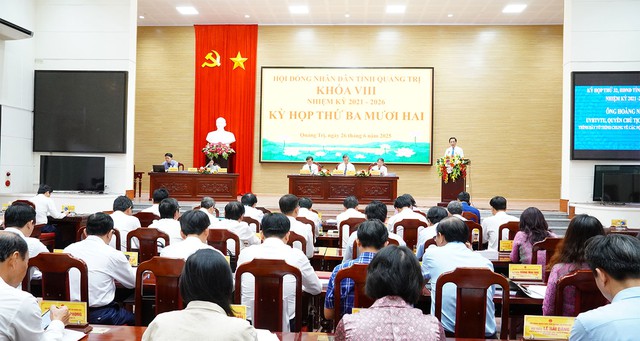 Quảng Trị: HĐND tỉnh khóa VIII thông qua 21 nghị quyết quan trọng- Ảnh 1. Quảng Trị: HĐND tỉnh khóa VIII thông qua 21 nghị quyết quan trọng- Ảnh 1.