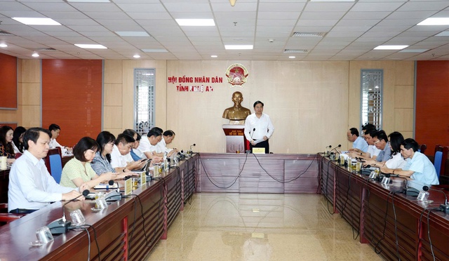 Thường trực HĐND tỉnh Nghệ An họp phiên thường kỳ tháng 6/2025- Ảnh 1. Thường trực HĐND tỉnh Nghệ An họp phiên thường kỳ tháng 6/2025- Ảnh 1.