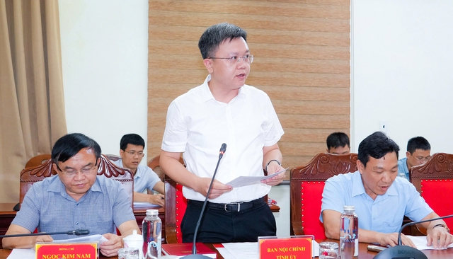 Thường trực Tỉnh ủy Nghệ An giao ban với các cơ quan khối Nội chính tháng 6/2025- Ảnh 2. Thường trực Tỉnh ủy Nghệ An giao ban với các cơ quan khối Nội chính tháng 6/2025- Ảnh 2.