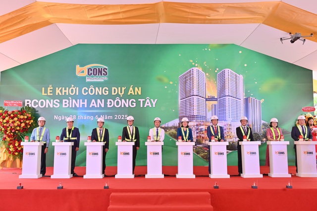 Bình Dương: Khởi công dự án Bcons Bình An - Đông Tây - Ảnh 1. Bình Dương: Khởi công dự án Bcons Bình An - Đông Tây - Ảnh 1.