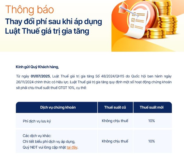 Nhiều công ty chứng khoán tăng phí từ 1/7- Ảnh 1. Nhiều công ty chứng khoán tăng phí từ 1/7- Ảnh 1.
