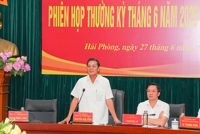 Hải Phòng: Hoàn thành các chỉ tiêu, nhiệm vụ trong tháng 6 đầu năm 2025- Ảnh 2. Hải Phòng: Hoàn thành các chỉ tiêu, nhiệm vụ trong tháng 6 đầu năm 2025- Ảnh 2.