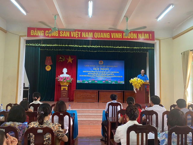 Giải thể, chấm dứt hoạt động của 86 công đoàn cơ sở ở Thái Bình- Ảnh 1. Giải thể, chấm dứt hoạt động của 86 công đoàn cơ sở ở Thái Bình- Ảnh 1.