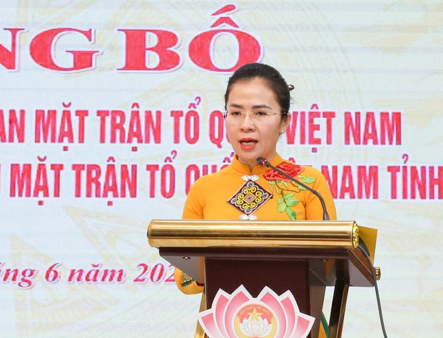 Nghệ An: Thành lập Cơ quan Ủy ban MTTQ tỉnh và công nhận các chức danh Ban Thường trực- Ảnh 5.