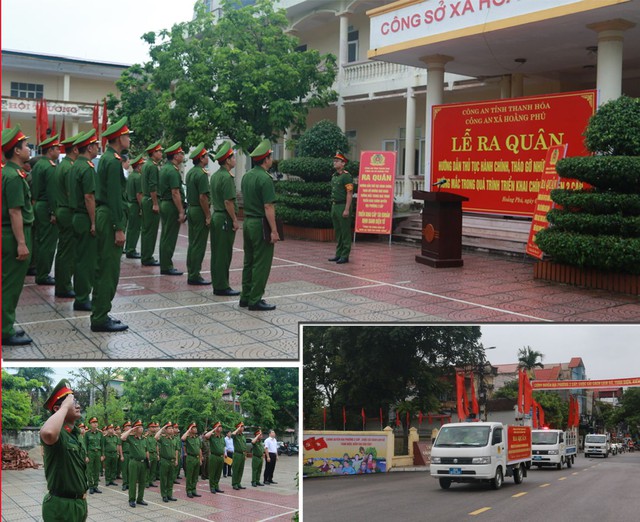 Thanh Hóa: Công an 166 phường, xã ra quân hướng dẫn thủ tục hành chính cho người dân- Ảnh 1. Thanh Hóa: Công an 166 phường, xã ra quân hướng dẫn thủ tục hành chính cho người dân- Ảnh 1.