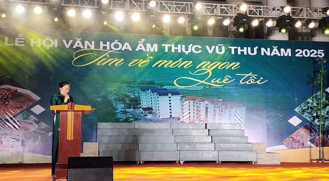 Thái Bình: Khai mạc Lễ hội văn hóa ẩm thực Vũ Thư 2025- Ảnh 2.