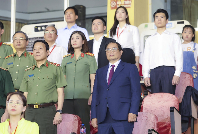 Lễ khai mạc Giải bóng đá Công an, Cảnh sát các nước ASEAN mở rộng 2025- Ảnh 1.