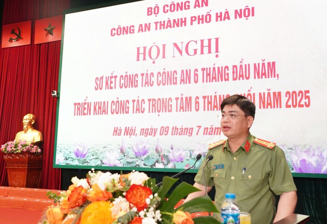 Công an thành phố Hà Nội sơ kết công tác 6 tháng đầu năm 2025- Ảnh 2. Công an thành phố Hà Nội sơ kết công tác 6 tháng đầu năm 2025- Ảnh 2.