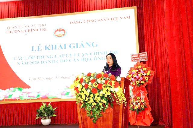 Trường Chính trị TP Cần Thơ khai giảng các Lớp Trung cấp lý luận chính trị cho cán bộ Công an- Ảnh 3. Trường Chính trị TP Cần Thơ khai giảng các Lớp Trung cấp lý luận chính trị cho cán bộ Công an- Ảnh 3.