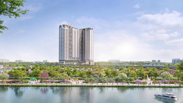 TP.HCM: Dễ dàng sở hữu căn hộ 4 mặt view sông ngay mặt tiền Quốc lộ 13- Ảnh 1. TP.HCM: Dễ dàng sở hữu căn hộ 4 mặt view sông ngay mặt tiền Quốc lộ 13- Ảnh 1.