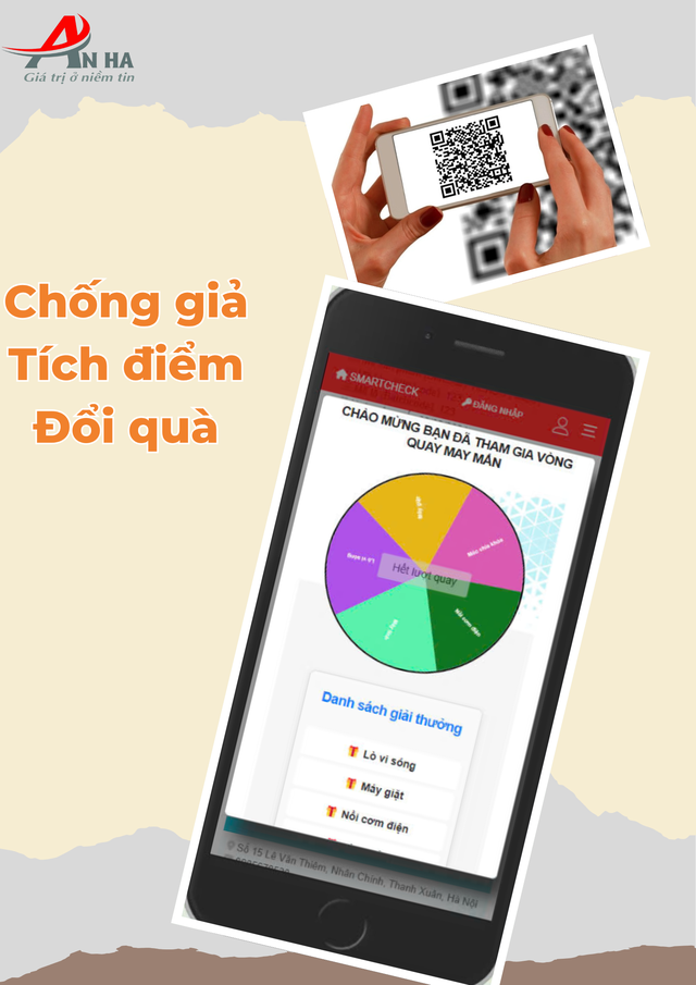 Tem chống giả điện tử thế hệ mới, tích hợp mã xác thực và tính năng chăm sóc khách hàng. Tem chống giả điện tử thế hệ mới, tích hợp mã xác thực và tính năng chăm sóc khách hàng.