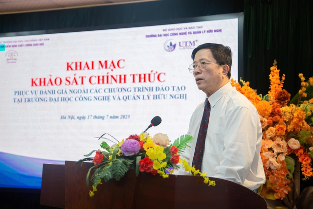 Khai mạc đợt khảo sát phục vụ đánh giá ngoài các chương trình đào tạo tại Trường UTM- Ảnh 6.