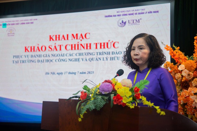 Khai mạc đợt khảo sát phục vụ đánh giá ngoài các chương trình đào tạo tại Trường UTM- Ảnh 3.