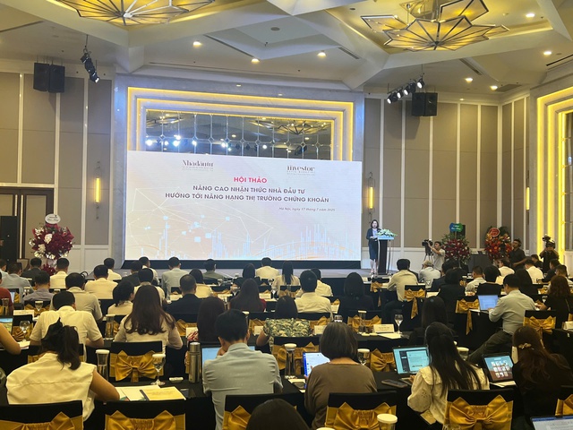 Nâng cao nhận thức nhà đầu tư hướng tới nâng hạng thị trường chứng khoán- Ảnh 2. Nâng cao nhận thức nhà đầu tư hướng tới nâng hạng thị trường chứng khoán- Ảnh 2.